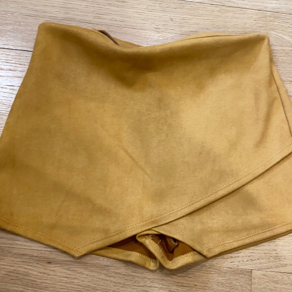suede skort s/m